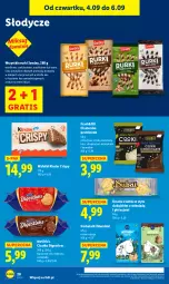 Gazetka promocyjna Lidl - GAZETKA - Gazetka - ważna od 06.09 do 06.09.2025 - strona 32 - produkty: Ciastka, Gra, Herbatniki, Rurki, Kinder