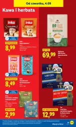 Gazetka promocyjna Lidl - GAZETKA - Gazetka - ważna od 06.09 do 06.09.2025 - strona 35 - produkty: Torebka, Ser, Mus, Inka, Kawa zbożowa, Kawa ziarnista, Bell, Brit, Kawa, Herbata czarna, Bella, Herbata, Kokos