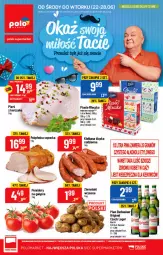 Gazetka promocyjna PoloMarket - Gazetka pomocyjna - Gazetka - ważna od 28.06 do 28.06.2022 - strona 1 - produkty: Piwo, Kurczak, Polędwica, STP, Ser, Gin, Gra, Ziemniaki, Mleczko, Ptasie mleczko, Kiełbasa, Pomidory, Kiełbasa śląska