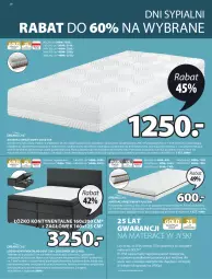 Gazetka promocyjna Jysk - Oferta tygodnia - Gazetka - ważna od 21.09 do 21.09.2021 - strona 21 - produkty: Materac sprężynowy, Top, Ser, Zagłówek, Rama, Materac, Tera, Pasek, Pokrowiec, Kokos