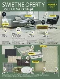 Gazetka promocyjna Jysk - Oferta tygodnia - Gazetka - ważna od 21.09 do 21.09.2021 - strona 4 - produkty: Top, Puf, Koc, Szezlong, Stolik, Podkładka, Stolik kawowy, Aksam, Siedzisko, Fotel, Poduszka, Kanapa, Dywan, Podkład, Fa