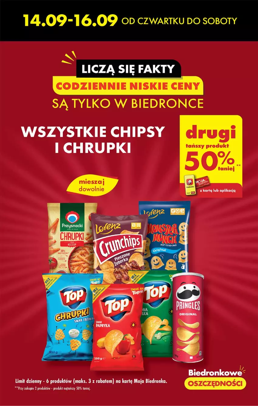 Gazetka promocyjna Biedronka - Od czwartku - ważna 14.09 do 20.09.2023 - strona 9 - produkty: Chipsy, Chrupki