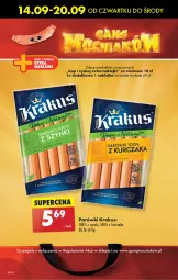 Gazetka promocyjna Biedronka - Od czwartku - Gazetka - ważna od 20.09 do 20.09.2023 - strona 18 - produkty: Kurczak, Krakus, Parówki, Klej