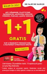 Gazetka promocyjna Biedronka - Od czwartku - Gazetka - ważna od 20.09 do 20.09.2023 - strona 62 - produkty: Gra, Papier, Piórnik, Plecak