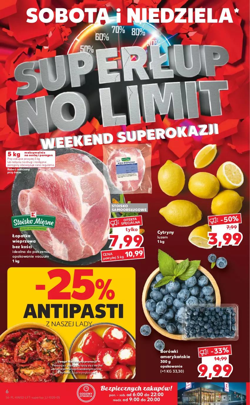 Gazetka promocyjna Kaufland - OFERTA TYGODNIA - ważna 13.01 do 19.01.2022 - strona 6 - produkty: Cytryny, Piec, Waga