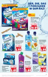 Gazetka promocyjna Kaufland - OFERTA TYGODNIA - Gazetka - ważna od 19.01 do 19.01.2022 - strona 43 - produkty: Por, Zawieszka do wc, Tablet, Proszek do prania, Płyn do płukania, König, Zmywarki