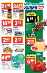 Gazetka promocyjna Spar - Spar - Gazetka - ważna od 06.09 do 06.09.2023 - strona 7 - produkty: Ser, Por, Pampers, Cukier, Kawa ziarnista, Pieluchy, Papryka, Praliny, Kawa, Wawel, Sante, Velvet, Lody, Czekolada, Prima, Chusteczki, Baton, Cukierki, Gouda, Jacobs, Mleko