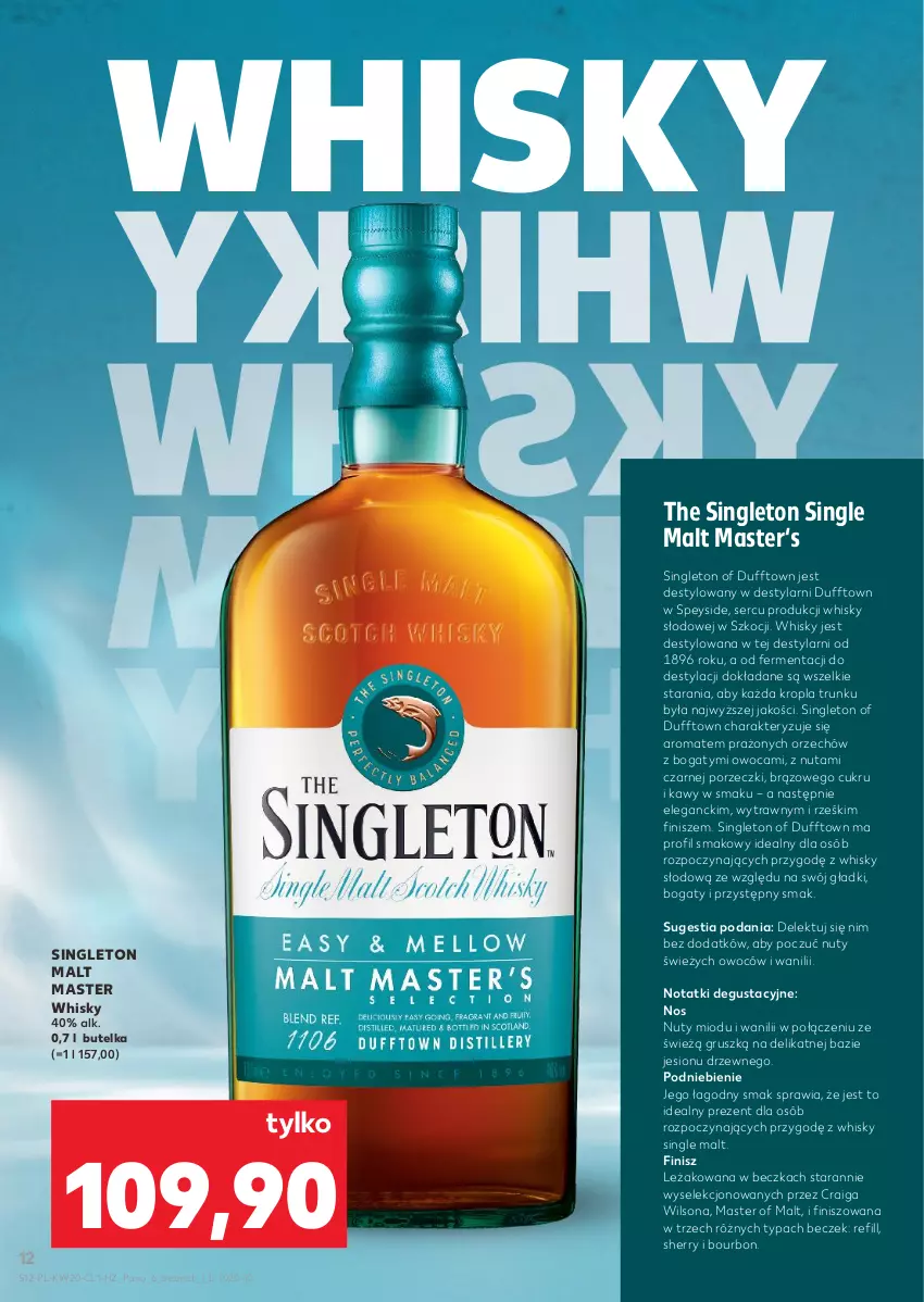 Gazetka promocyjna Kaufland - Barek Kauflandu - ważna 14.05 do 27.05.2026 - strona 12 - produkty: Bourbon, Koc, Nuty, Por, Ser, Whisky, Wilson