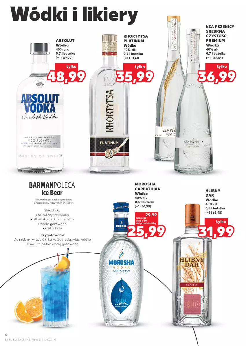 Gazetka promocyjna Kaufland - Barek Kauflandu - ważna 14.05 do 27.05.2026 - strona 6 - produkty: Absolut, Lanki, Likier, Stek, Woda, Woda gazowana, Wódka