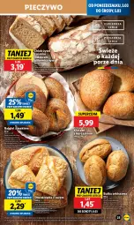 Gazetka promocyjna Lidl - GAZETKA - Gazetka - ważna od 05.03 do 05.03.2025 - strona 29 - produkty: Piec, Kurczak, Ser, Pieczywo, Chleb, Bułka