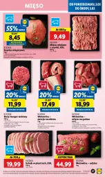 Gazetka promocyjna Lidl - GAZETKA - Gazetka - ważna od 05.03 do 05.03.2025 - strona 31 - produkty: Mięso mielone z szynki, Mięso mielone, Por, Szynka wieprzowa, Szynka, Burger, Wołowina, Mięso na gulasz, Mięso