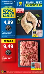 Gazetka promocyjna Lidl - GAZETKA - Gazetka - ważna od 05.03 do 05.03.2025 - strona 6 - produkty: Kurczak, Mięso mielone z szynki, Mięso mielone, Mięso