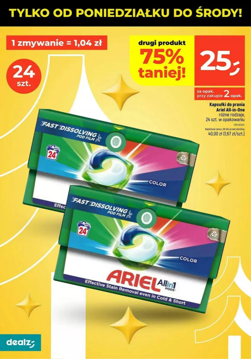 Gazetka promocyjna Dealz - ważna 04.11 do 09.11.2024 - strona 8 - produkty: Ariel