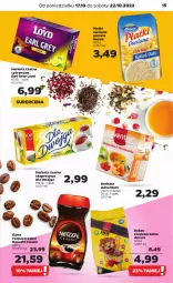 Gazetka promocyjna Netto - Artykuły spożywcze - Gazetka - ważna od 22.10 do 22.10.2022 - strona 15 - produkty: Earl Grey, Nescafé, Kawa rozpuszczalna, Kawa, Herbata czarna, Melvit, Płatki owsiane, Loyd, Herbata, Kakao