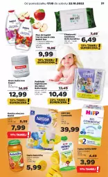 Gazetka promocyjna Netto - Artykuły spożywcze - Gazetka - ważna od 22.10 do 22.10.2022 - strona 21 - produkty: Płyn do kąpieli, HiPP, Bell, BoboVita, Chusteczki, Dzieci, Bella, Nestlé, Podkład, Hipp Bio