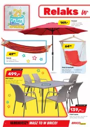Gazetka promocyjna Bricomarche - Gazetka - Gazetka - ważna od 12.06 do 12.06.2021 - strona 4 - produkty: Hama, Rama, Stół, Parasol, Fotel, Poduszka
