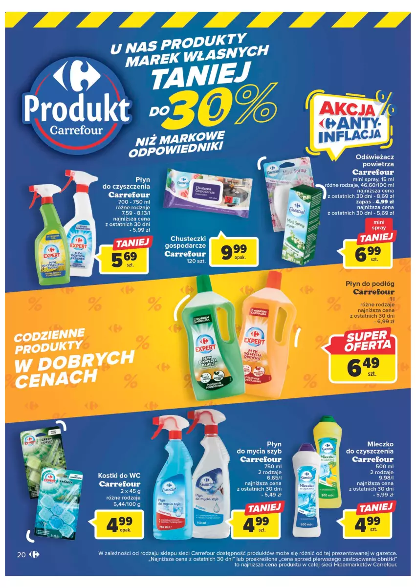 Gazetka promocyjna Carrefour - Gazetka Marki własne Carrefour - ważna 10.01 do 29.01.2023 - strona 20