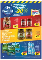 Gazetka promocyjna Carrefour - Gazetka Marki własne Carrefour - Gazetka - ważna od 29.01 do 29.01.2023 - strona 6 - produkty: Sałatka, Korniszony, Sałat, Woda mineralna, Woda, Pomidory
