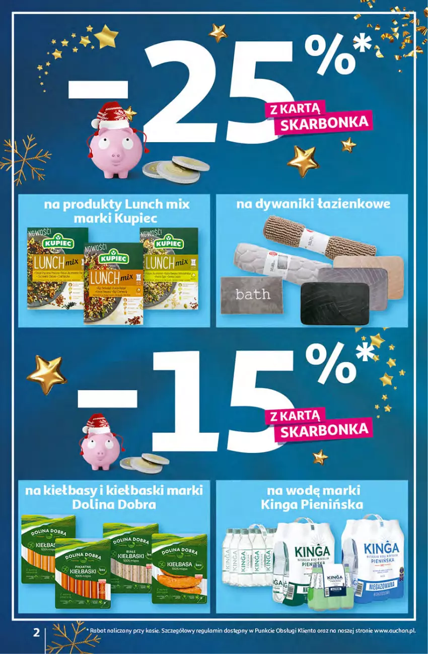 Gazetka promocyjna Auchan - Gazetka Koszyk Oszczędności Auchan Hipermarkety - ważna 10.11 do 16.11.2022 - strona 2 - produkty: Dywan, Dywanik, Por