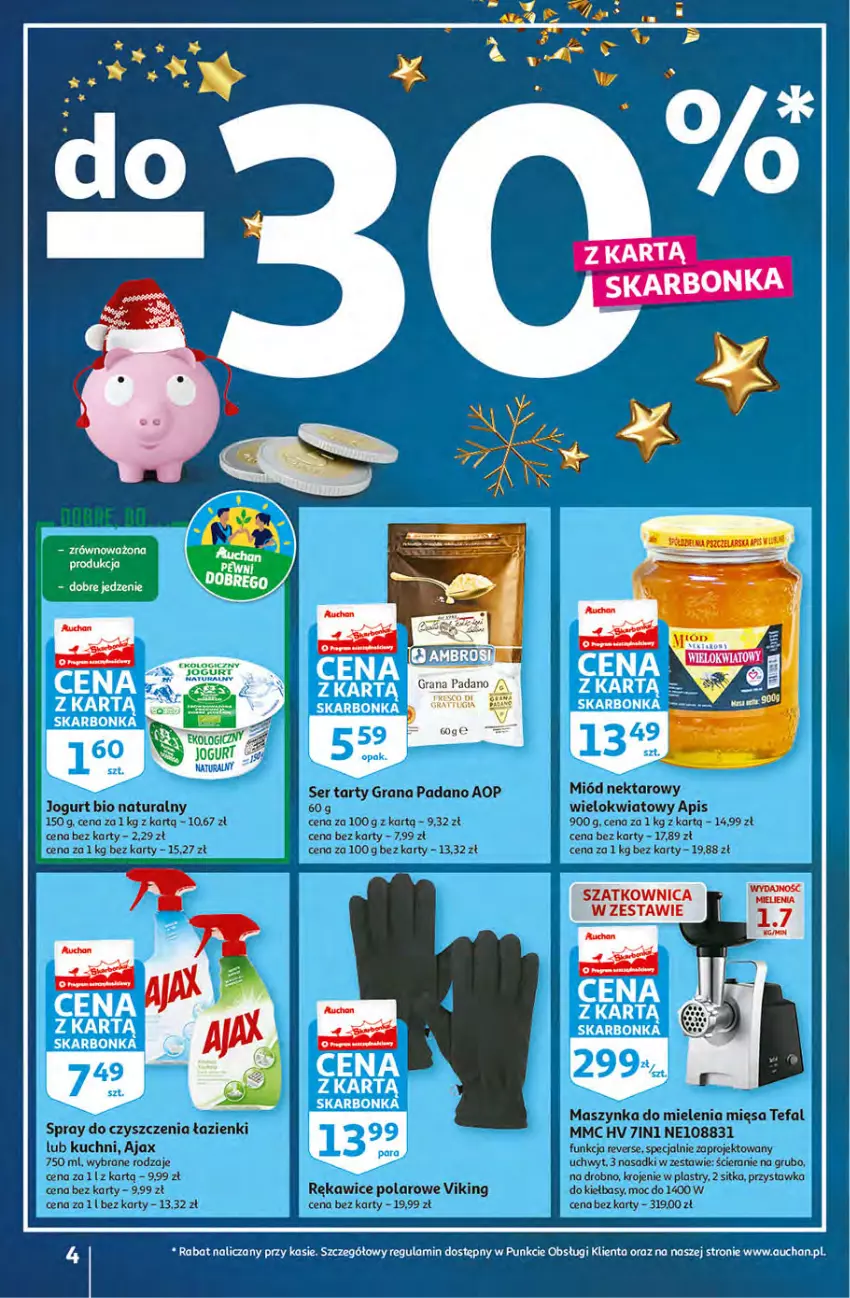 Gazetka promocyjna Auchan - Gazetka Koszyk Oszczędności Auchan Hipermarkety - ważna 10.11 do 16.11.2022 - strona 4