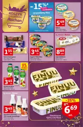 Gazetka promocyjna Auchan - Gazetka Koszyk Oszczędności Auchan Hipermarkety - Gazetka - ważna od 16.11 do 16.11.2022 - strona 13 - produkty: Jaja, Jogurt, Activia, Smoothie, Baton, Delma, Finuu