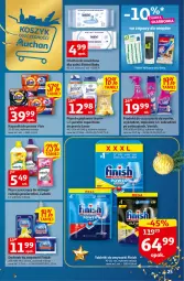 Gazetka promocyjna Auchan - Gazetka Koszyk Oszczędności Auchan Hipermarkety - Gazetka - ważna od 16.11 do 16.11.2022 - strona 25 - produkty: Ludwik, Finish, Perełki zapachowe, Vizir, Płyn do płukania, Chusteczki, Dzieci, Vanish, Zmywarki, Kapsułki do prania, Lenor, Zwierzęta, Dywan