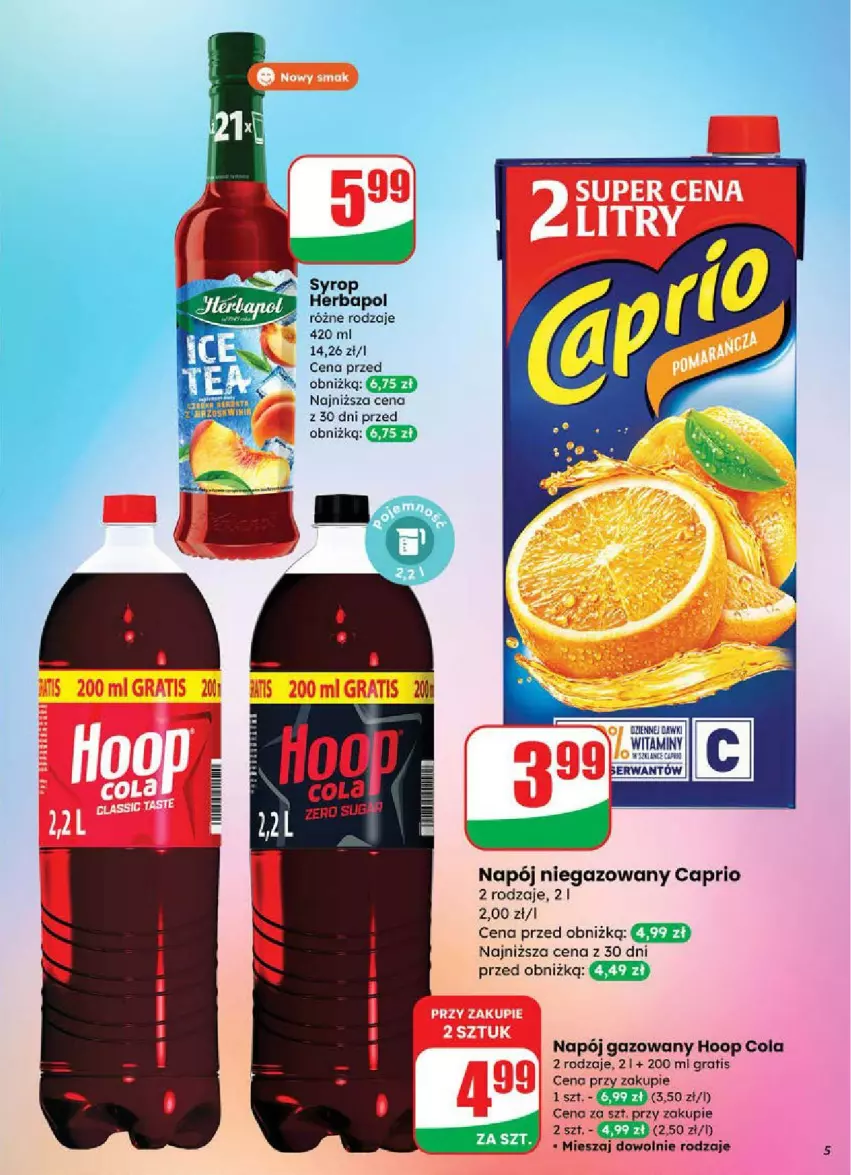 Gazetka promocyjna Dino - ważna 16.07 do 22.07.2025 - strona 16 - produkty: Gra, Herbapol, Hoop, LG, Napój, Napój gazowany, Napój niegazowany