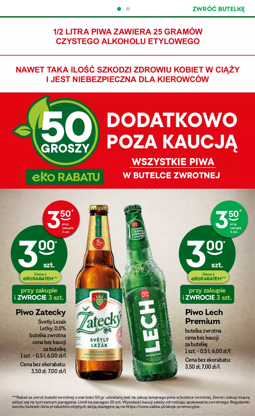 Gazetka promocyjna Żabka - ważna 06.12 do 19.12.2023 - strona 20 - produkty: Gra, Lech Premium, Mus, Olej, Piec, Piwa, Piwo, Sok