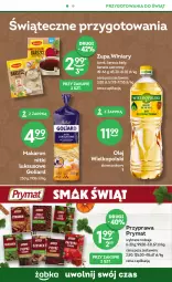 Gazetka promocyjna Żabka - Gazetka - ważna od 19.12 do 19.12.2023 - strona 44 - produkty: Makaron, Prymat, Zupa, Winiary, Kawa, Goliard, Burger, Herbata, Olej