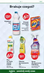 Gazetka promocyjna Żabka - Gazetka - ważna od 19.12 do 19.12.2023 - strona 52 - produkty: Ludwik, Cif, Do mycia naczyń, Spray do czyszczenia, Proszek do prania, Cillit Bang, Płyn do mycia naczyń, Vizir, Mleczko, Płyn do mycia