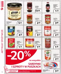 Gazetka promocyjna Selgros - Extra Oferta - Gazetka - ważna od 28.02 do 28.02.2021 - strona 12 - produkty: Sos, Ser, Kukurydza konserwowa, Sardynki, Ananas, Kawa, Fasola, Szprot, Artykuły spożywcze, Szprot w sosie, Flaki, Mango, Pomidory, Groszek, Kukurydza, LG, Fa
