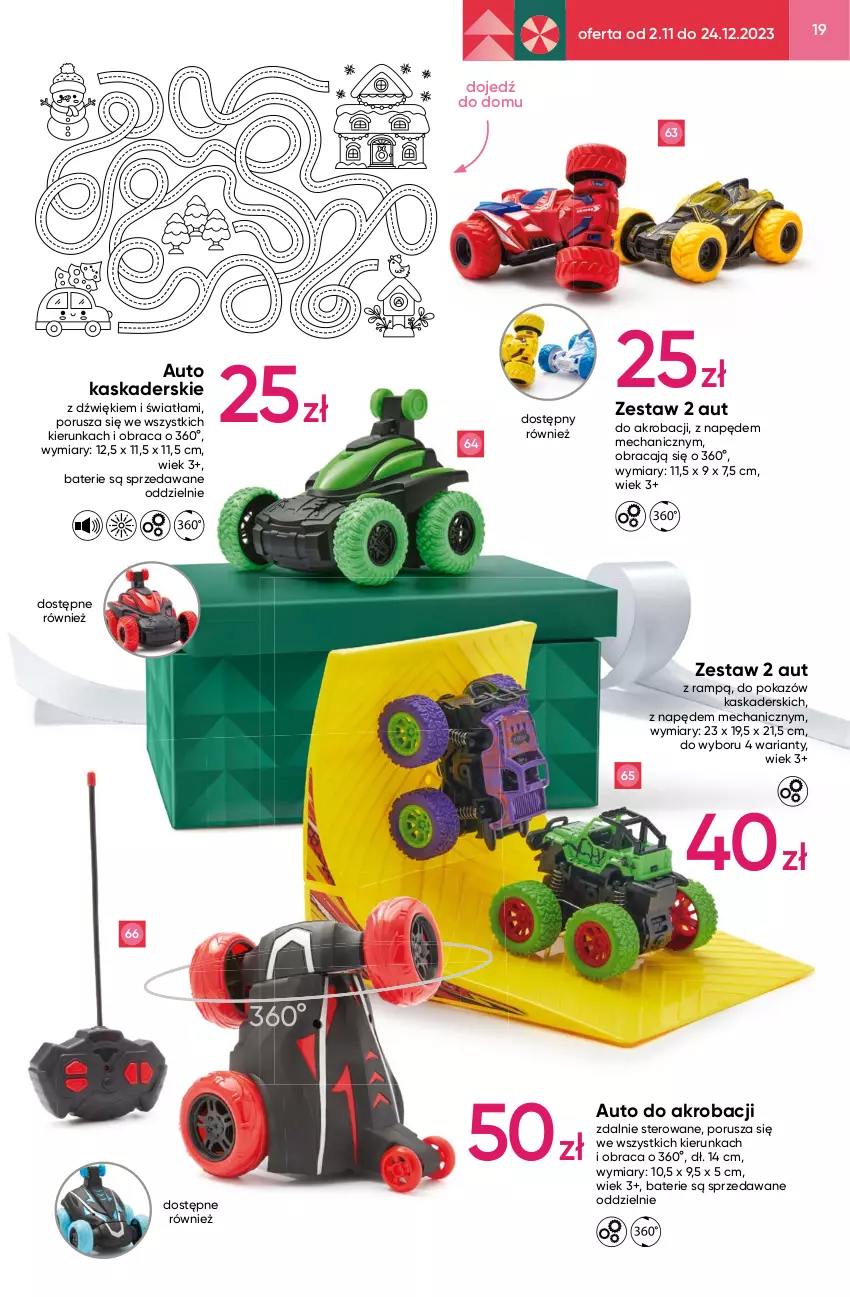 Gazetka promocyjna Pepco - Zabawki marzeń - ważna 02.11 do 22.12.2023 - strona 19 - produkty: Dinozaur, Kask, Obraz, Por