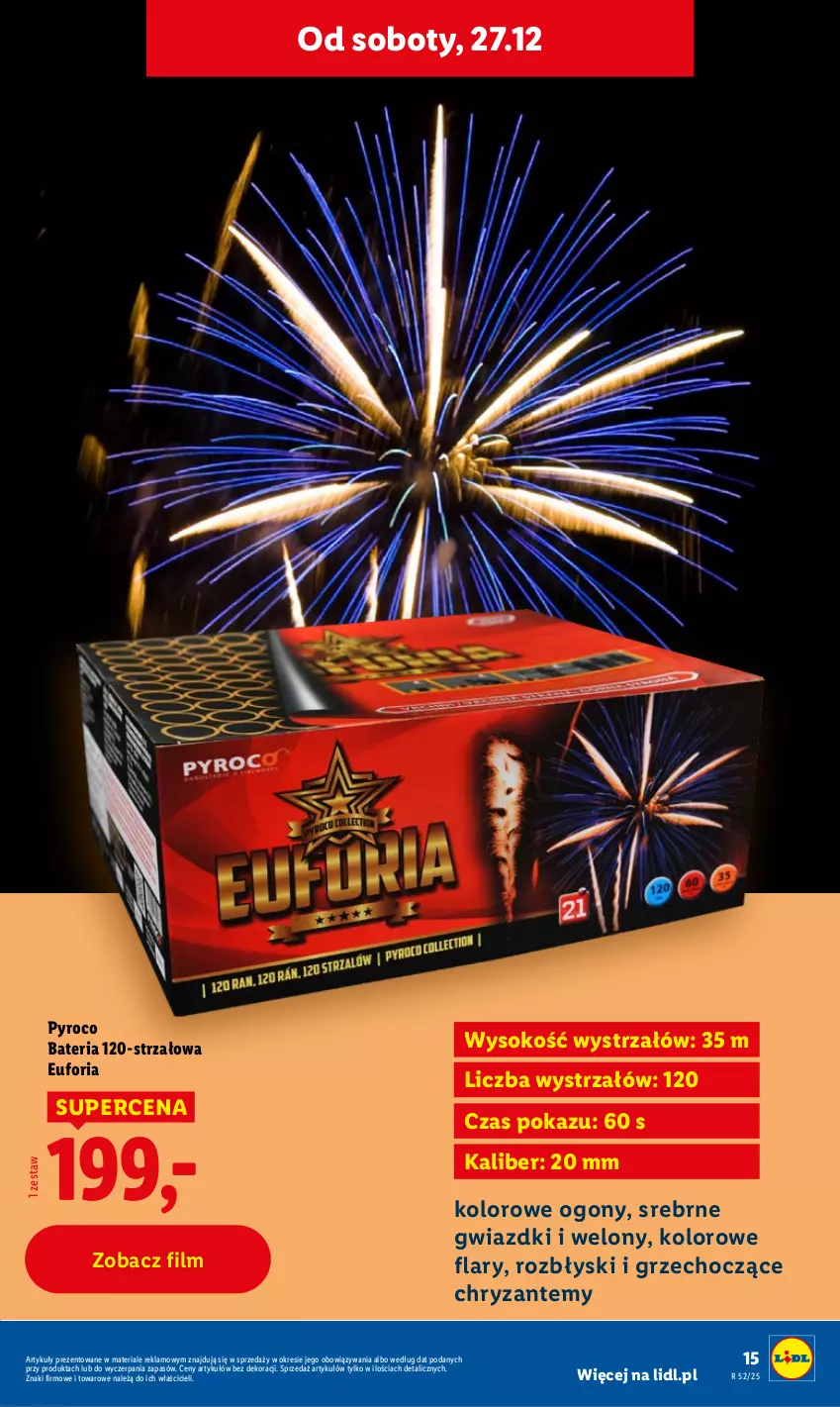 Gazetka promocyjna Lidl - GAZETKA - ważna 27.12 do 27.12.2025 - strona 15 - produkty: Bateria, Sok, Strzałów
