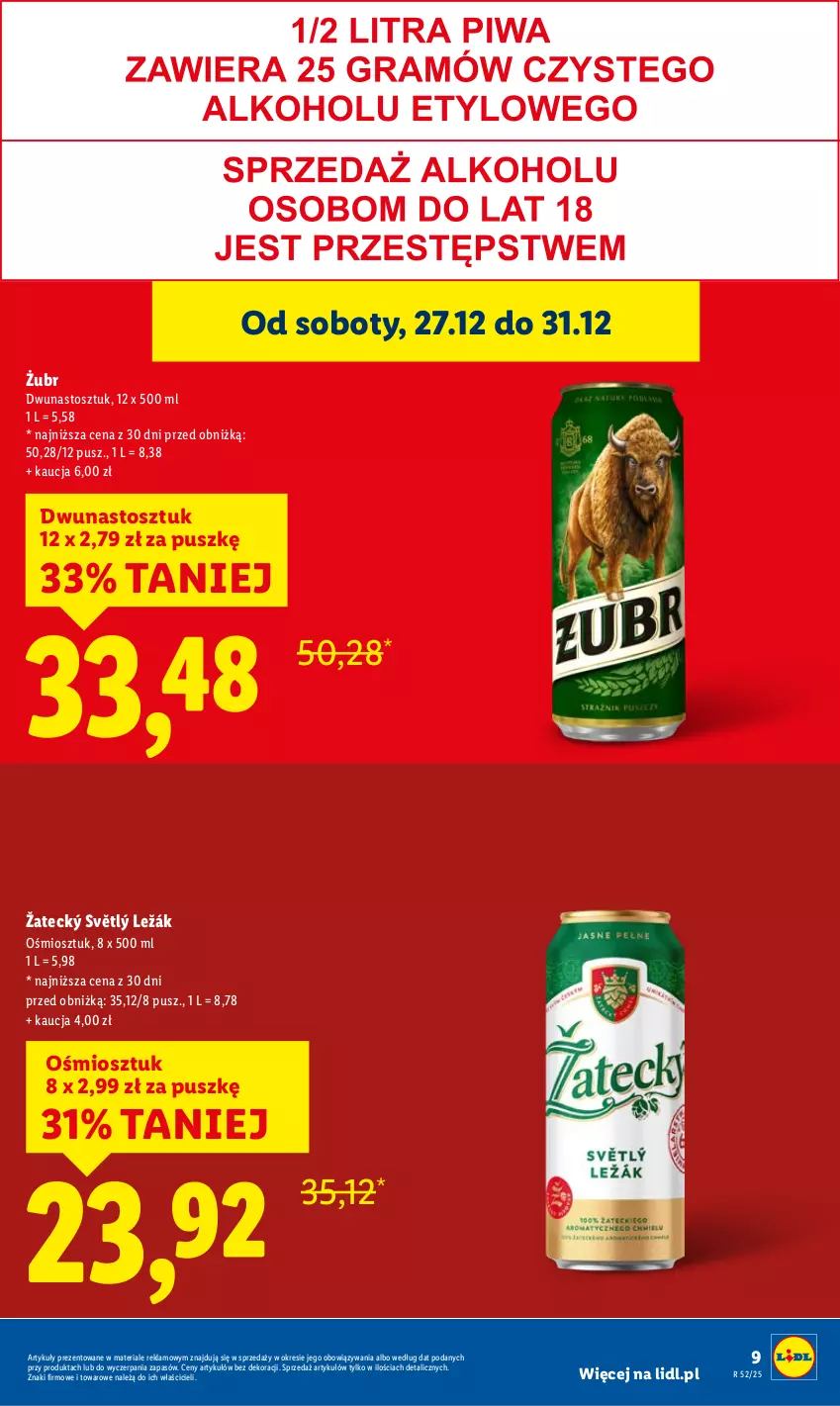Gazetka promocyjna Lidl - GAZETKA - ważna 27.12 do 27.12.2025 - strona 9