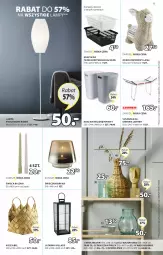 Gazetka promocyjna Jysk - Oferta tygodnia - Gazetka - ważna od 07.06 do 07.06.2022 - strona 16 - produkty: Latarnia, Ubrania, Kosz na bieliznę, Kosz, Wazon, Lampa podłogowa, Suszarka, Drzwi, Lampa