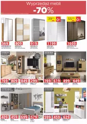 Gazetka promocyjna Merkury Market - Gazetka - ważna od 30.09 do 30.09.2022 - strona 7 - produkty: Witryna, Biurko, Regał, Komoda, Szafka, Moda, Szafa, Lustro, Fa