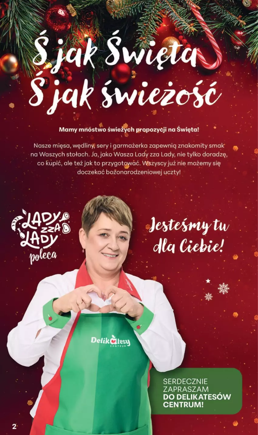 Gazetka promocyjna Delikatesy Centrum - Katalog Przepisy na Bliskie Święta Franczyza DC48-DC49-DC50 - ważna 27.11 do 17.12.2025 - strona 2 - produkty: Rum, Ser