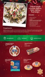 Gazetka promocyjna Delikatesy Centrum - Katalog Przepisy na Bliskie Święta Franczyza DC48-DC49-DC50 - Gazetka - ważna od 17.12 do 17.12.2025 - strona 13 - produkty: Krakus, Warzywa, Sos, Sok, Ser, Por, Mus, Rio Mare, Cytryny, SEKO, Pieprz, Tuńczyk, Olej