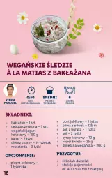 Gazetka promocyjna Lidl - KATALOG WIELKANOC - Gazetka - ważna od 09.04 do 09.04.2023 - strona 16 - produkty: Cebula czerwona, Cebula, Sok, Sól, Por, Mus, Durszlak, Jogurt, Sitko, Pieprz, Syrop, Oliwa z oliwek, Ocet, Kokos, Musztarda, Oliwa