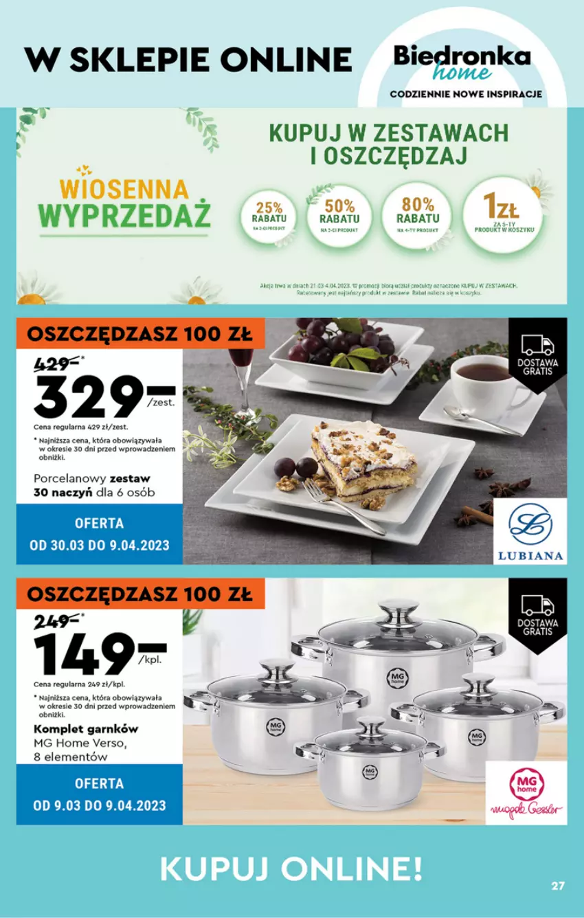 Gazetka promocyjna Biedronka - ważna 06.04 do 12.04.2023 - strona 65 - produkty: Fa, Kosz, Por