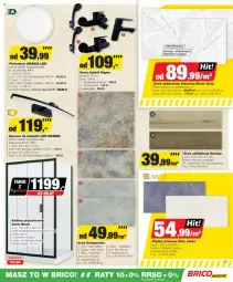 Gazetka promocyjna Bricomarche - Gazetka - ważna od 13.07 do 13.07.2024 - strona 3 - produkty: Plafon, Kabina prysznicowa, Ser, Rum, Por, Płytka, Tran, Lack, Brodzik, Gres, Mamba, Gres szkliwiony