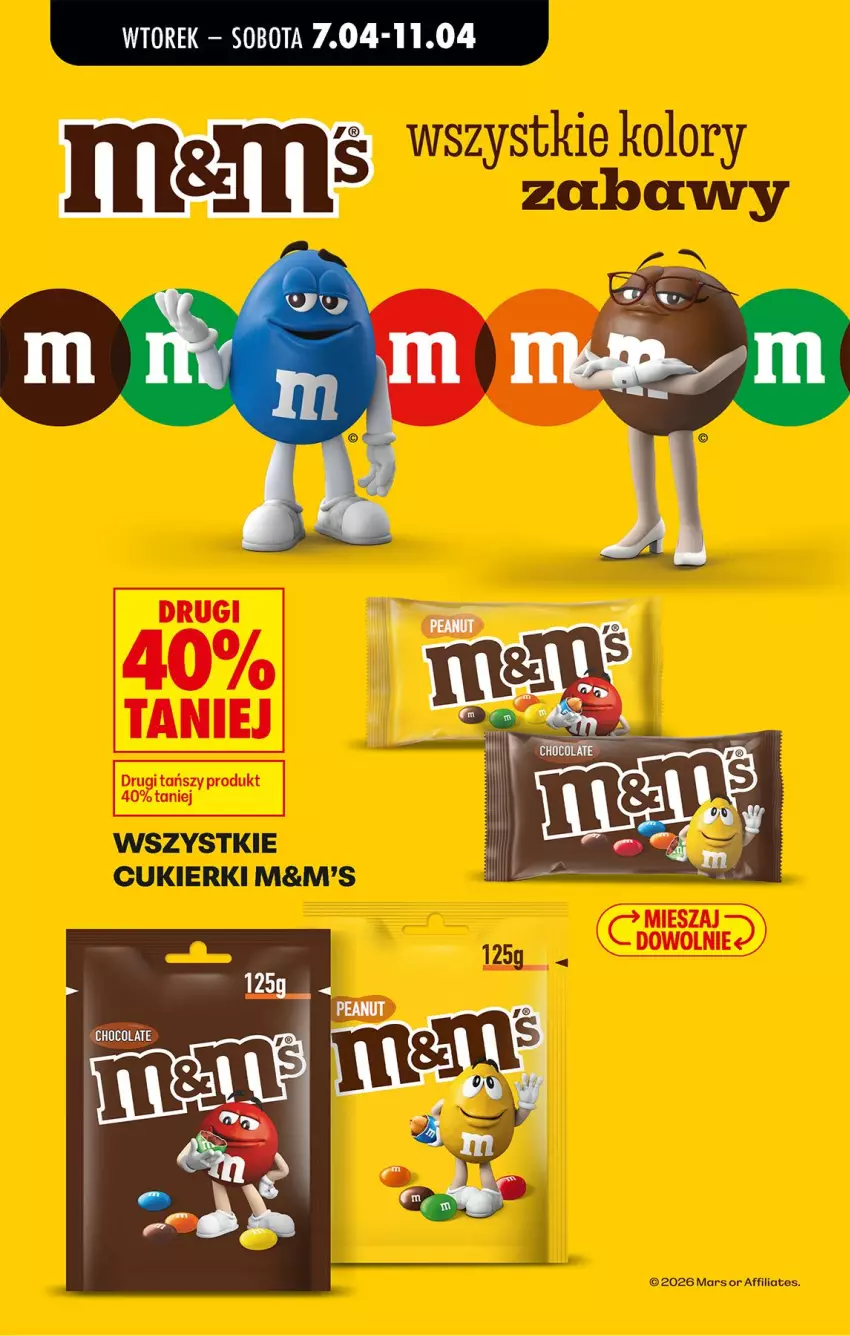 Gazetka promocyjna Biedronka - Od Wtorku - ważna 07.04 do 11.04.2026 - strona 54 - produkty: Cukier, Cukierki, Mars