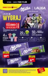 Gazetka promocyjna Biedronka - Od Wtorku - Gazetka - ważna od 11.04 do 11.04.2026 - strona 55 - produkty: Puma, Ciastka, Ser, Por, Jogurt, Kosz, Napoje, Lody, Sport, Czekolada, Mola, Mleczna kanapka, Milka, LG, Fa