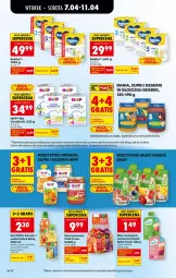 Gazetka promocyjna Biedronka - Od Wtorku - Gazetka - ważna od 11.04 do 11.04.2026 - strona 70 - produkty: HiPP, Sok, Ser, Por, Mus, Gra, Gerber, O nas, Dada, Bebiko, Owoce, Kubuś, Deser, Woda, Karmi, Mleko