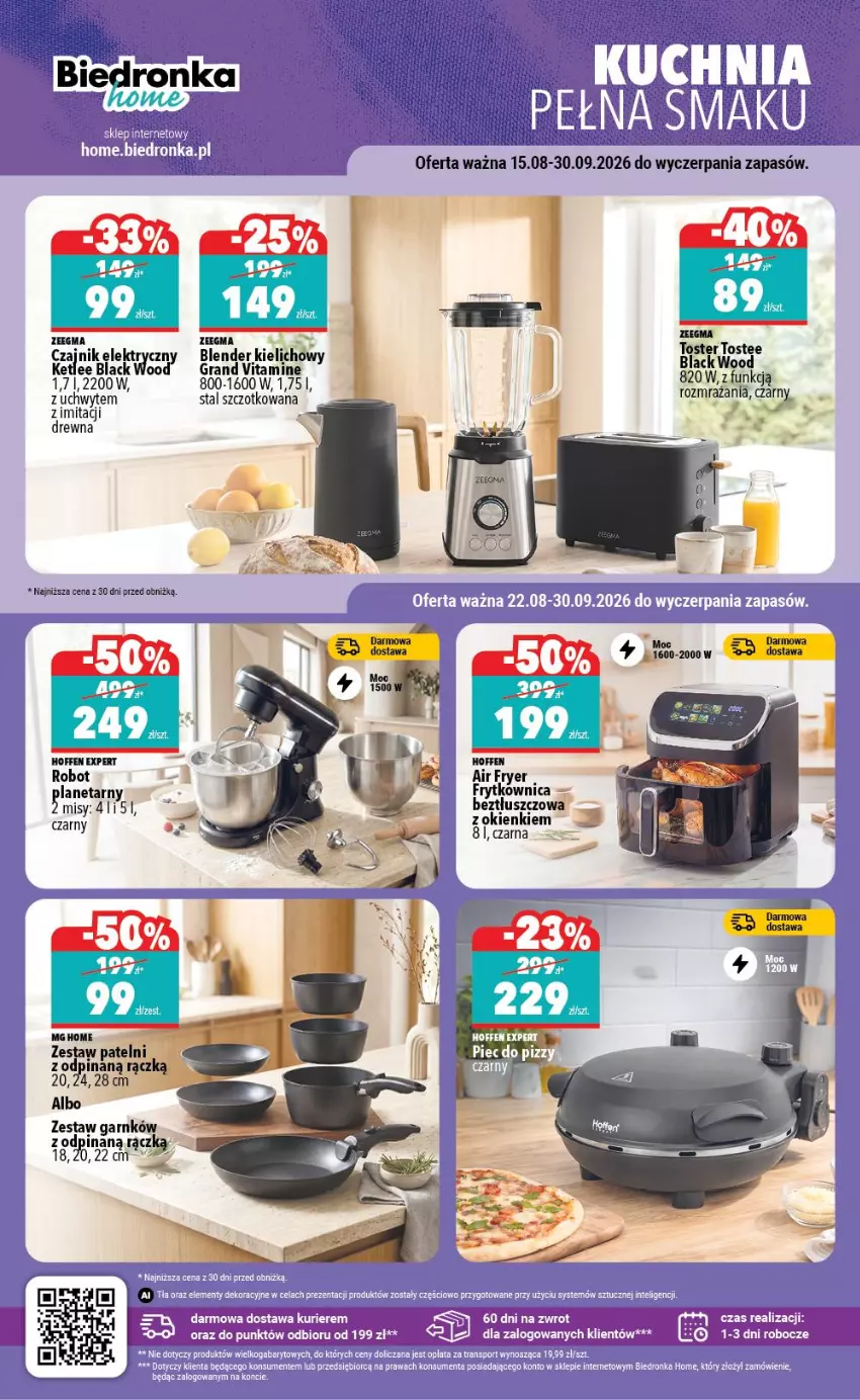 Gazetka promocyjna Biedronka - Biedronka Home - ważna 22.08 do 29.08.2026 - strona 2 - produkty: Blender, Gra, Lack, Robot, Toster