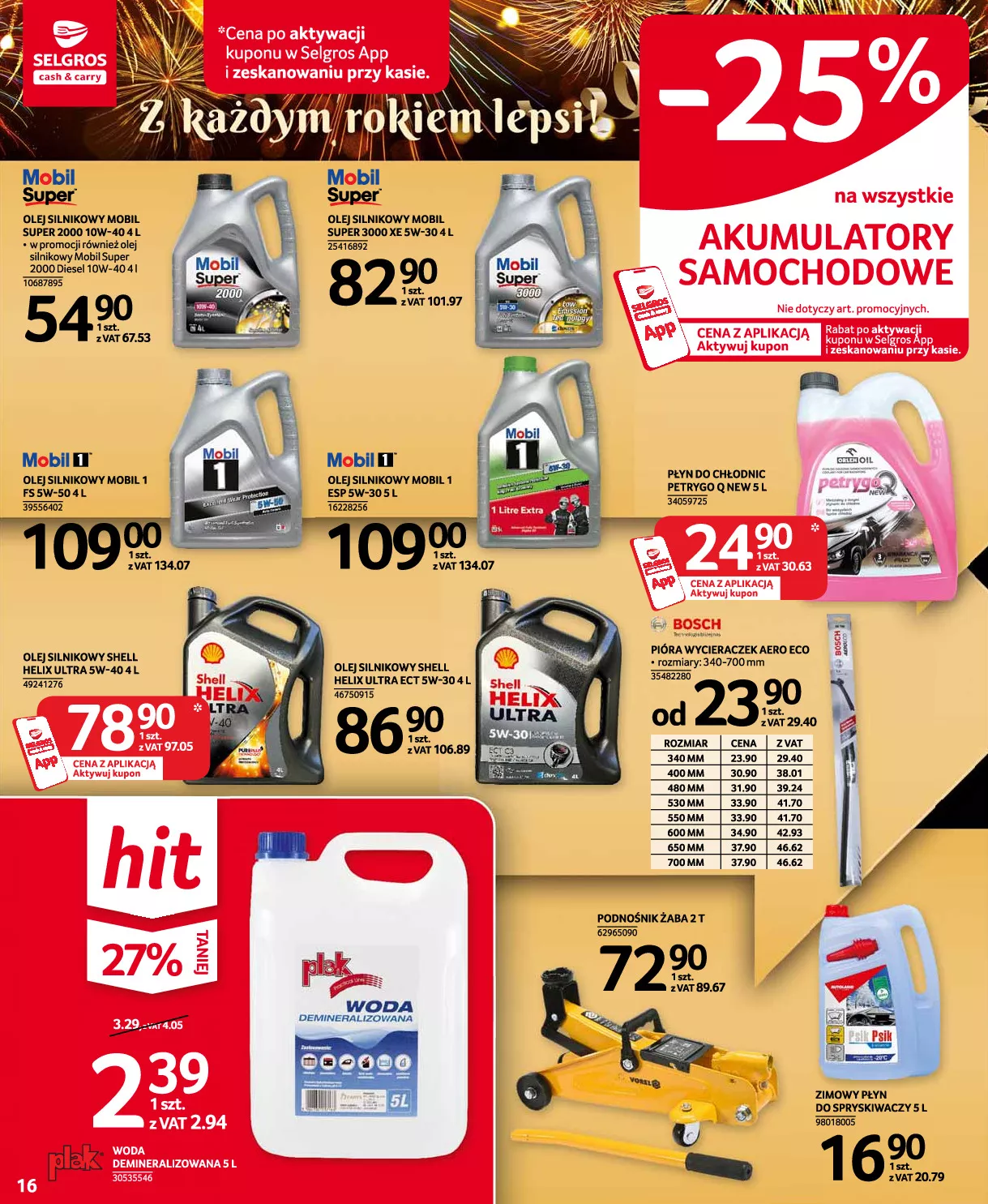 Gazetka promocyjna Selgros - Garki - ważna 28.12.2020 do 05.01.2021 - strona 16