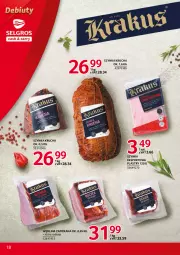 Gazetka promocyjna Selgros - Debiuty w Selgros - Gazetka - ważna od 15.12 do 15.12.2021 - strona 18 - produkty: Por, Szynka, Wędlina, Sport