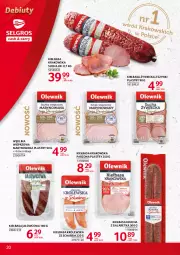 Gazetka promocyjna Selgros - Debiuty w Selgros - Gazetka - ważna od 15.12 do 15.12.2021 - strona 20 - produkty: Kiełbasa krakowska, Kiełbasa krucha, Wędlina, Gala, Kiełbasa