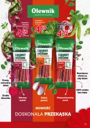 Gazetka promocyjna Selgros - Debiuty w Selgros - Gazetka - ważna od 15.12 do 15.12.2021 - strona 21 - produkty: Kabanos