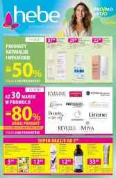 Gazetka promocyjna Hebe - Gazetka - ważna od 24.07 do 24.07.2024 - strona 1 - produkty: Pur, Koc, Eveline, Rexona, Rama, Alcon, Maska